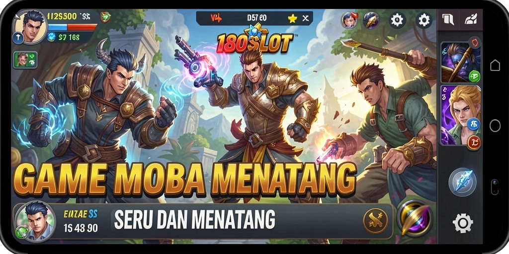 Tangkapan layar permainan <strong>180SLOT</strong> menunjukkan aksi pertempuran yang mendebarkan.