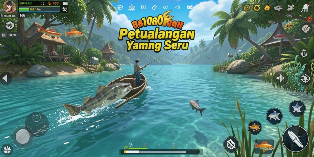 Tangkapan ikan dalam gameplay yang menarik di 8180.