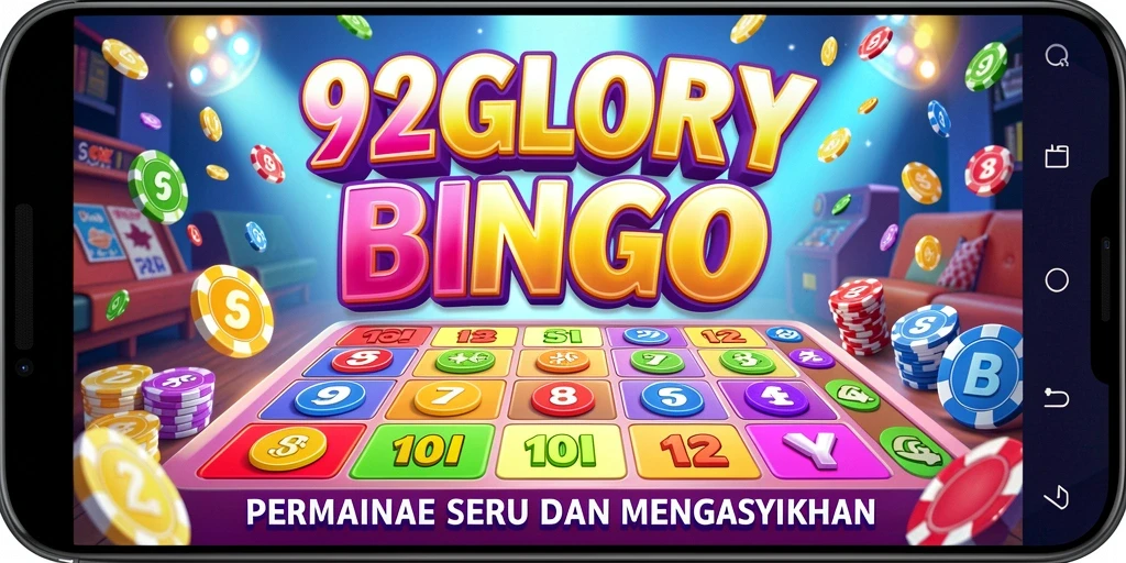 Screenshot gameplay Bingo 92GLORY yang seru dan menarik.