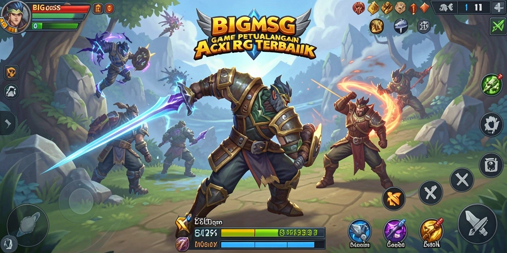 Tampilan gameplay menarik dari <strong>BIGMSG</strong> yang penuh aksi dan eksplorasi.