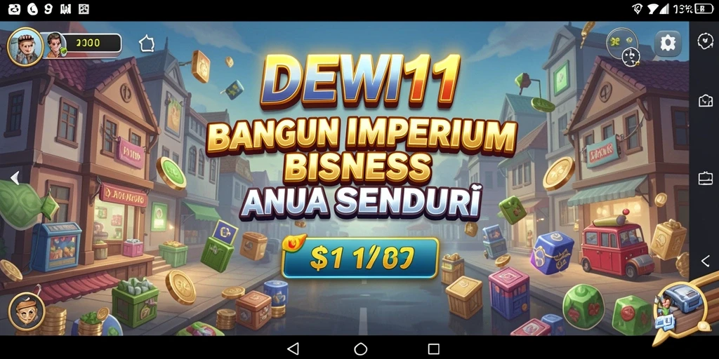 Tampilan gameplay DEWI11 yang menarik dan interaktif.