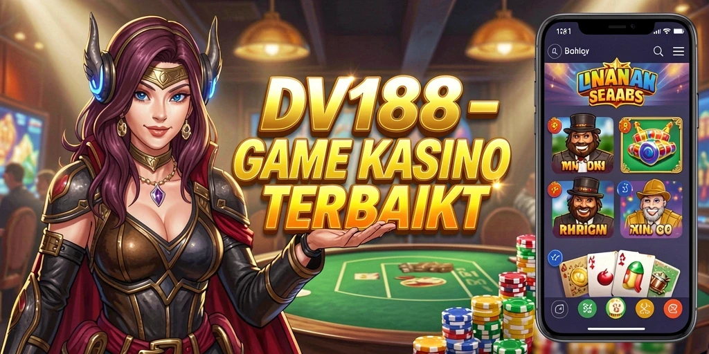 Tampilan gameplay Kasino yang menarik dan interaktif di DV188.