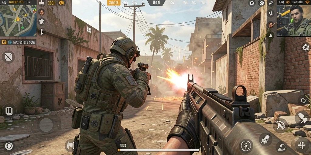 Tangkapan layar dari gameplay GACOR108 yang intens dan menegangkan.