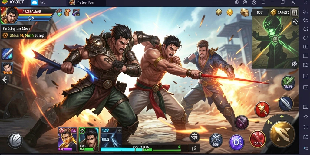 Tampilan aksi seru dalam permainan IOSBET dengan grafis menawan.
