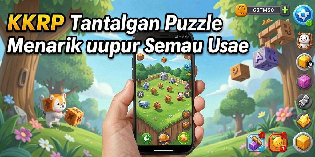 Gameplay seru dan menantang dari KKRP yang penuh warna.