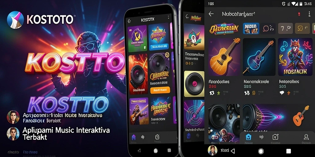 Tampilan gameplay KOSTOTO yang menarik dan interaktif.