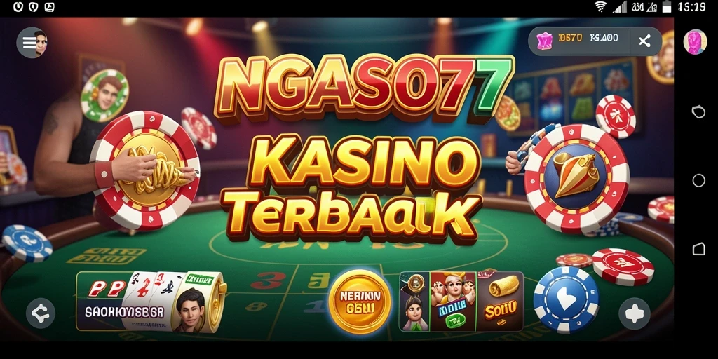Gameplay menarik dalam aplikasi kasino NGASO77.