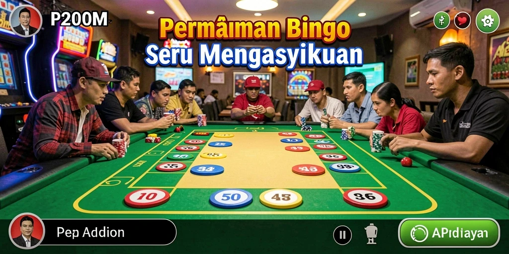 Tampilan gameplay seru dari game Bingo P200M yang menghibur.