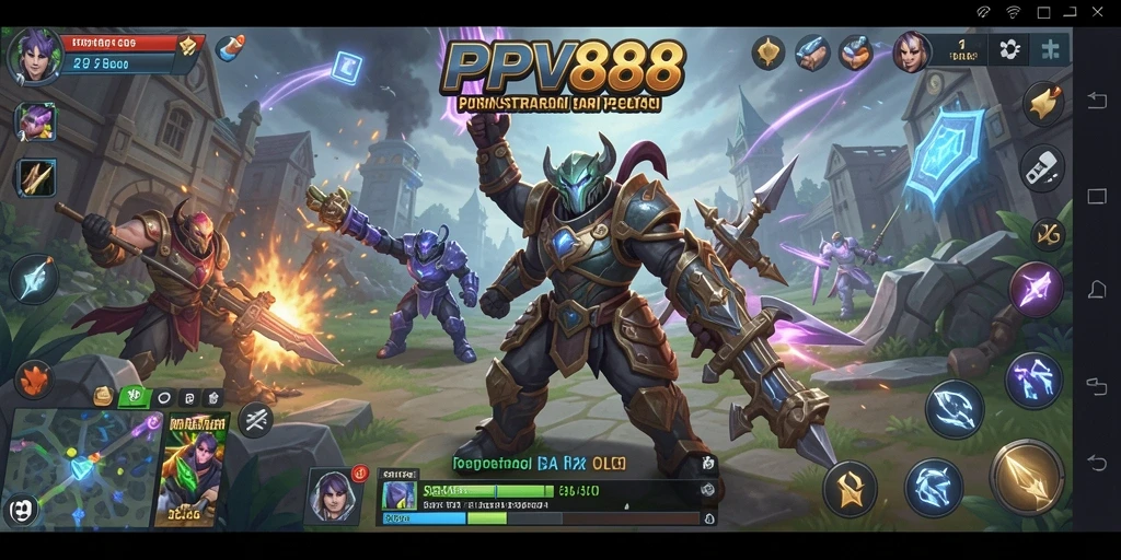 Tampilan gameplay PPV88 yang menarik dan dinamis.