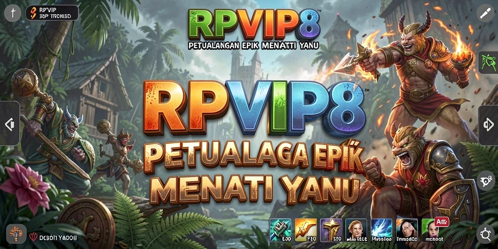 Screenshot gameplay RPVIP8 menampilkan aksi petualangan yang seru.