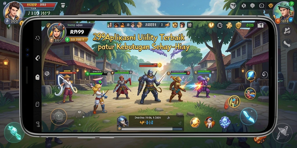 Tampilan antarmuka aplikasi RR999 yang intuitif dan modern.