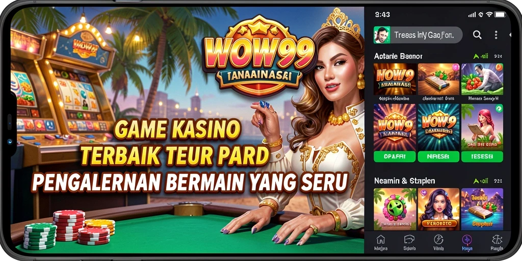 Pengalaman seru bermain Kasino di WOW99 dengan grafis menakjubkan.
